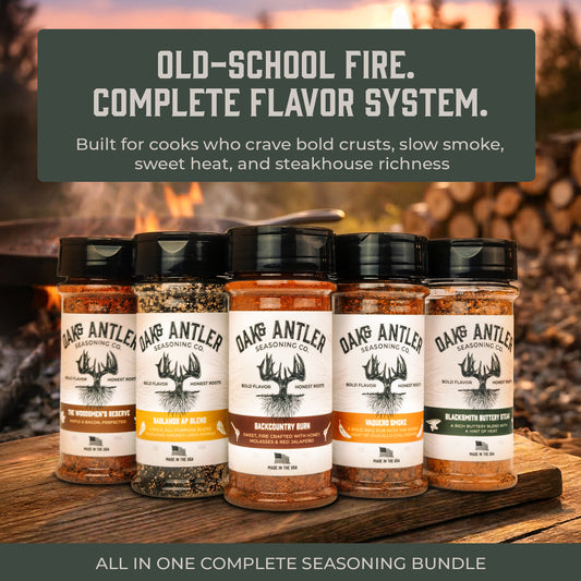 Oak & Antler 5-Blend Seasoning Bundle