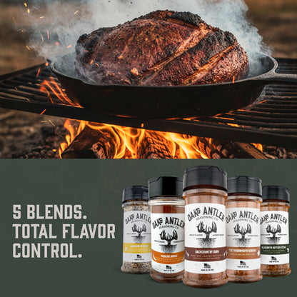 Oak & Antler 5-Blend Seasoning Bundle